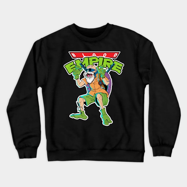 Master Ninja Roshi By Blood Empire Crewneck Sweatshirt by BloodEmpire